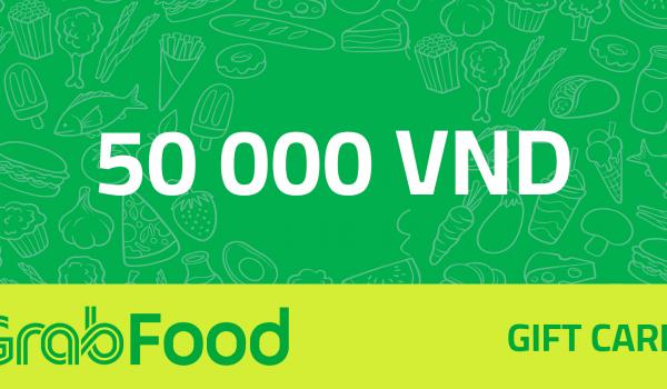 GrabFood Gift Card 50000 VND