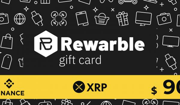 Rewarble Binance Gift Card XRP 90 USD