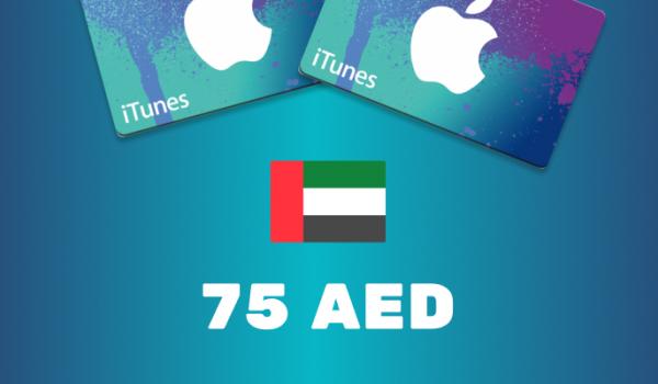 Apple iTunes Gift Card 75 AED