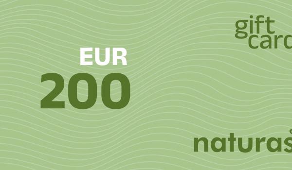 NaturaSi Gift Card 200 EUR