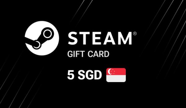 Steam Gift Card 5 SGD
