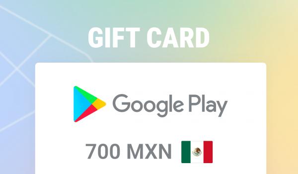 Google Play Gift Card 700 MXN