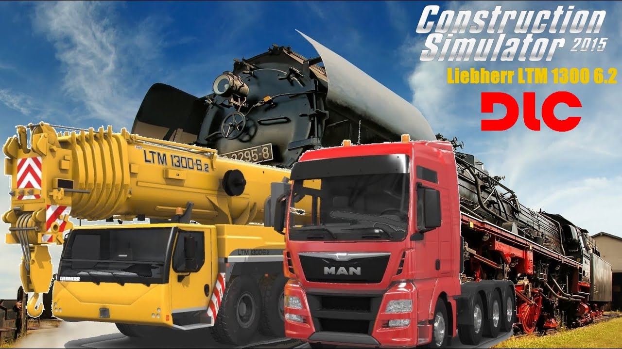 Construction Simulator 2015 Liebherr Reg LTM 1300 62 (DLC)