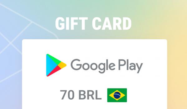 Google Play Gift Card 70 BRL