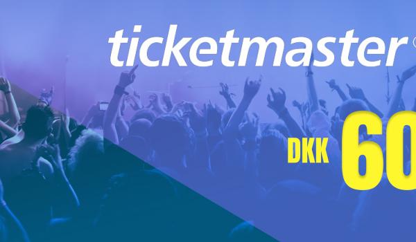 Ticketmaster Gift Card 60 DKK
