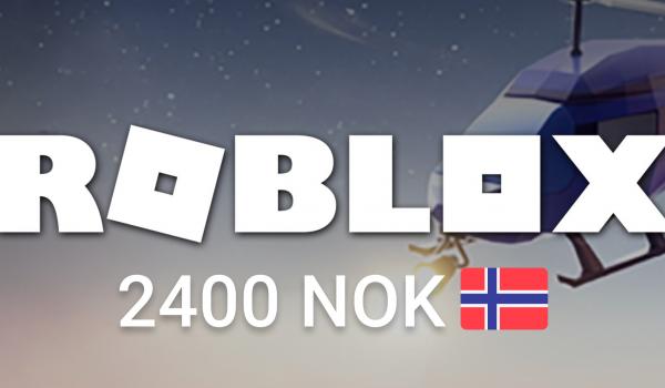 Roblox Gift Card 2400 NOK