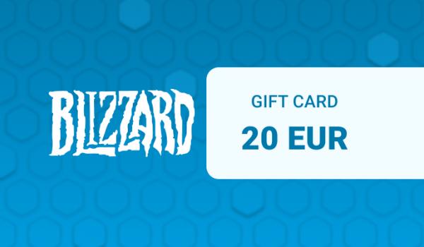 Blizzard Gift Card 20 EUR