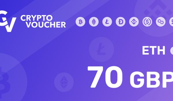 Crypto Voucher ETH 70 GBP