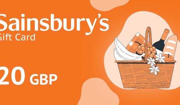 Sainsburys Gift Card 20 GBP