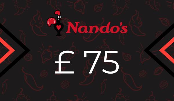 Nandos Gift Card 75 GBP