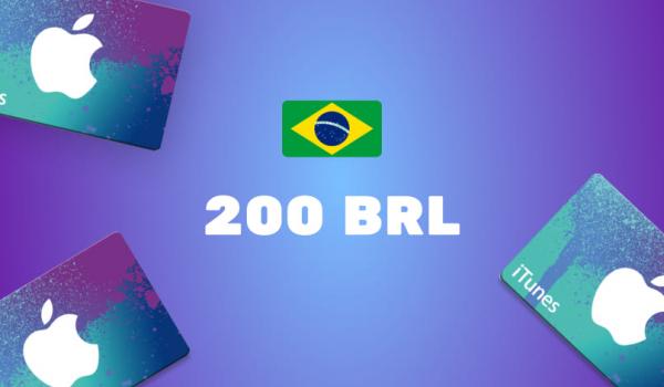 Apple iTunes Gift Card 200 BRL