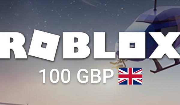 Roblox Gift Card 100 GBP