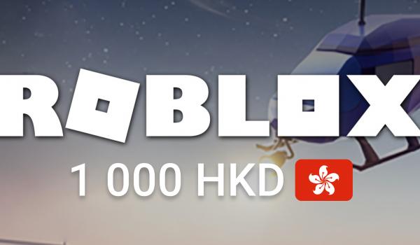 Roblox Gift Card 1000 HKD