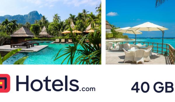 Hotelscom Gift Card 40 GBP