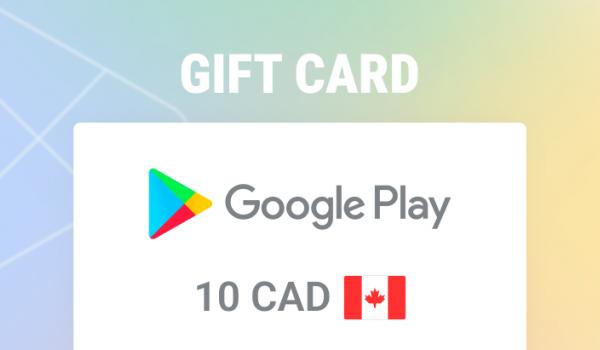 Google Play Gift Card 10 CAD