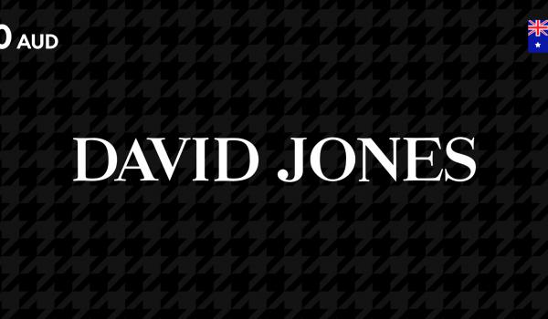 David Jones Gift Card 50 AUD