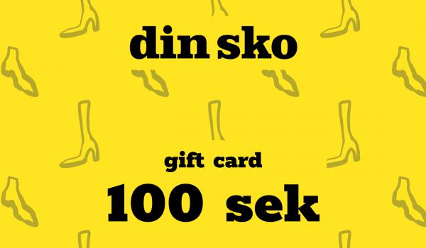 Nilson DinSko Gift Card 100 SEK