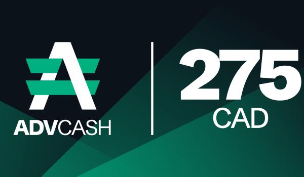 Advanced Cash Gift Card 275 CAD