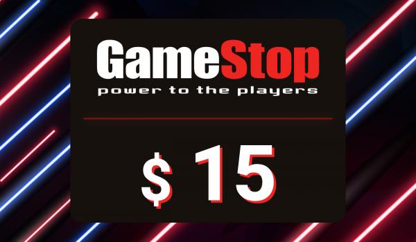 GameStop Gift Card 15 USD