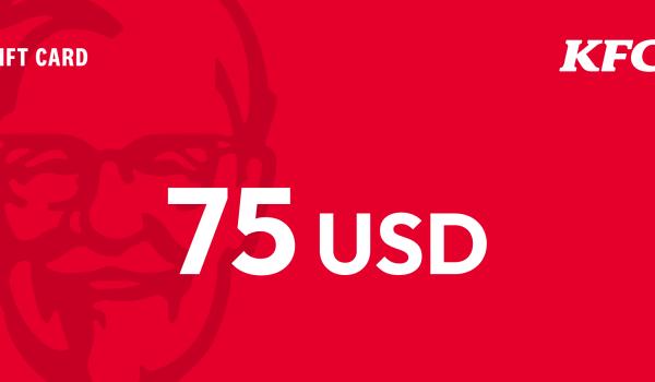 KFC Gift Card 75 USD