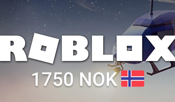 Roblox Gift Card 1750 NOK