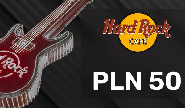 Hard Rock Cafe Gift Card 50 PLN