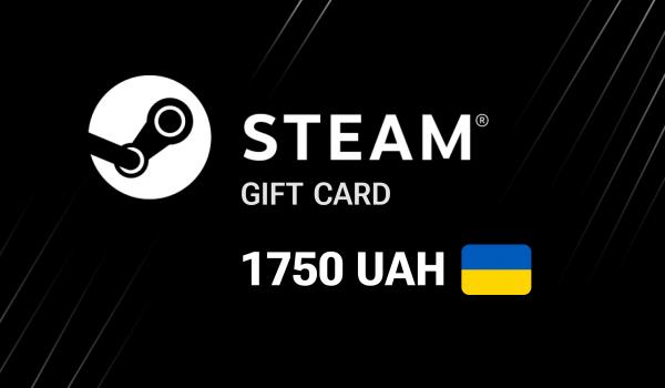 Steam Gift Card 1750 UAH