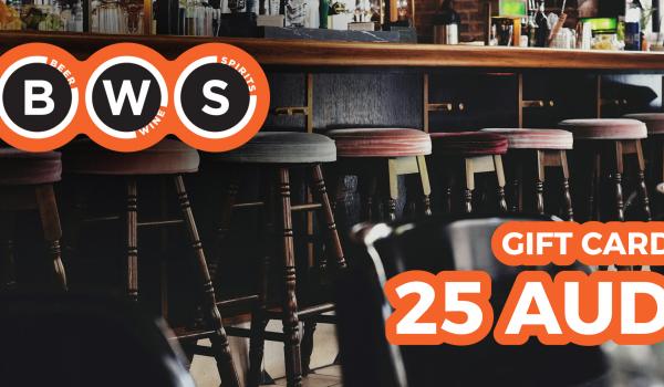 BWS Gift Card 25 AUD