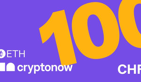Cryptonow Ethereum Voucher 100 CHF