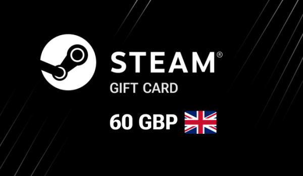 Steam Gift Card 60 GBP