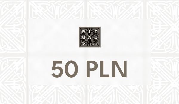 Rituals Gift Card 50 PLN