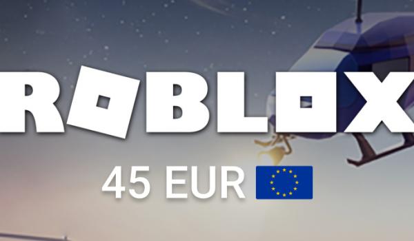 Roblox Gift Card 45 EUR