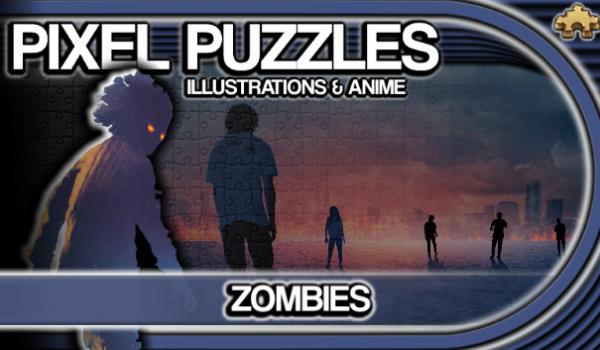 Pixel Puzzles Illustrations and Anime Jigsaw Pack Zombies (PC)