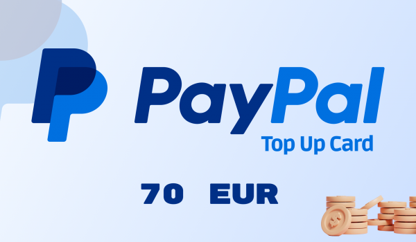 PayPal Wallet Top Up 70 EUR