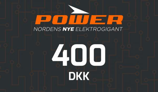 Power Gift Card 400 DKK