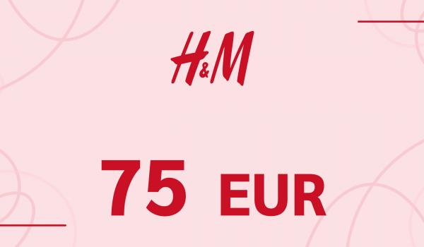 H and M Gift Card 75 EUR
