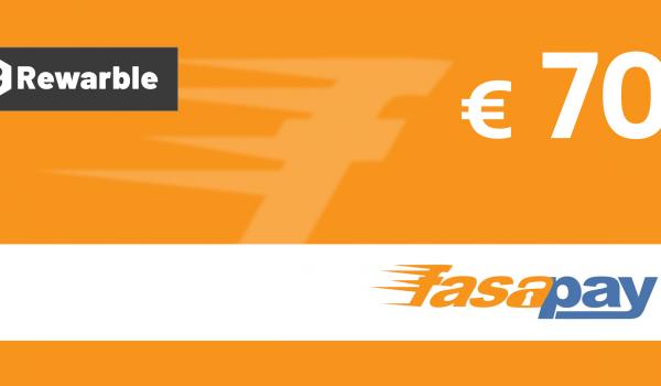 FasaPay Gift Card 70 EUR