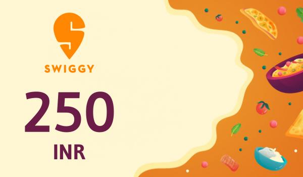 Swiggy Gift Card 250 INR