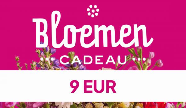 Bloemen Cadeau Gift Card 9 EUR