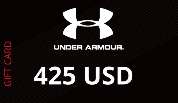 Under Armour Gift Card 425 USD