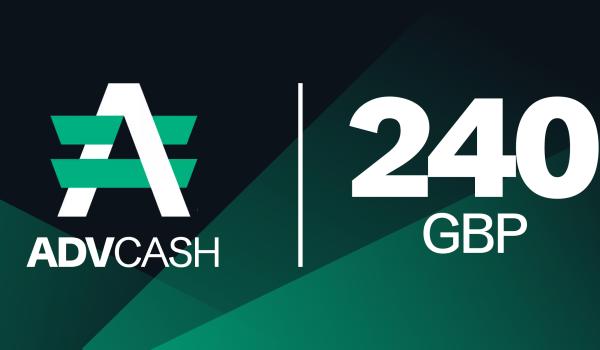 Advanced Cash Gift Card 240 GBP