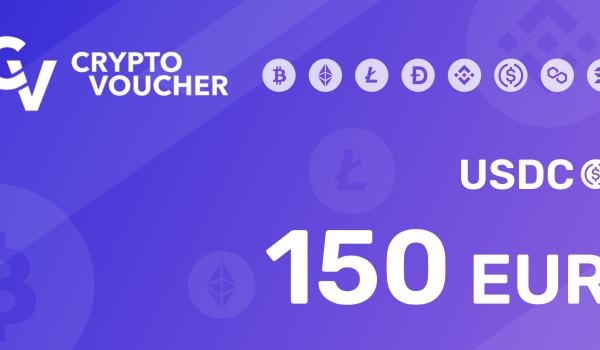 Crypto Voucher USDC 150 EUR