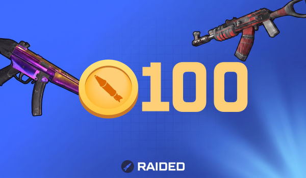 Raided Gift Card 100 Coins