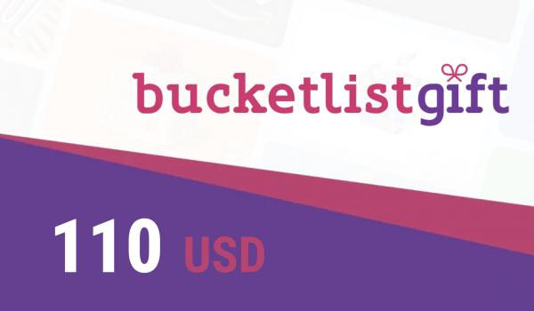 BucketlistGift Gift Card 110 USD