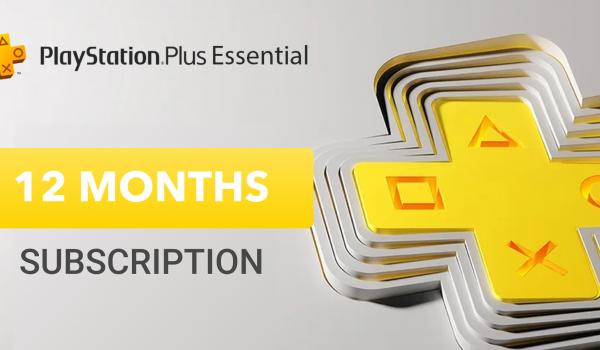 Playstation Plus Essential 12 Month Subscription