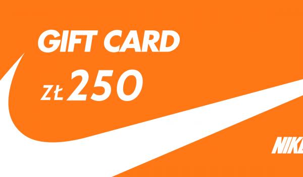 Nike Store Gift Card 250 PLN
