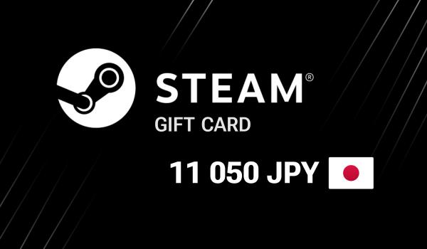 Steam Gift Card 11050 JPY