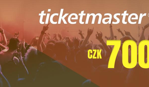 Ticketmaster Gift Card 700 CZK