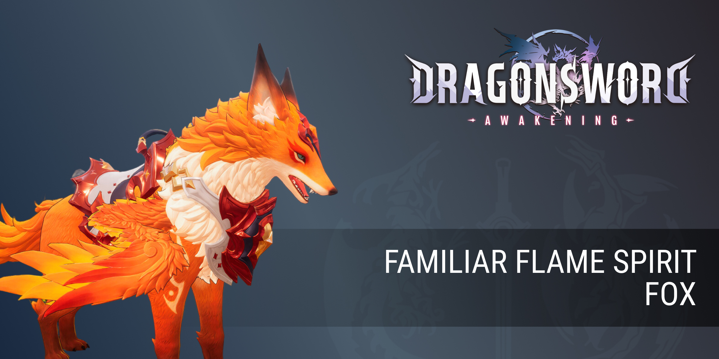 DragonSword Awakening Familiar Flame Spirit Fox (PC)