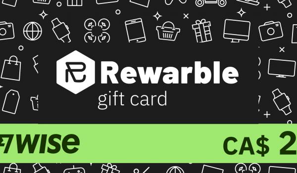 REWARBLE Wise Gift Card 2 CAD